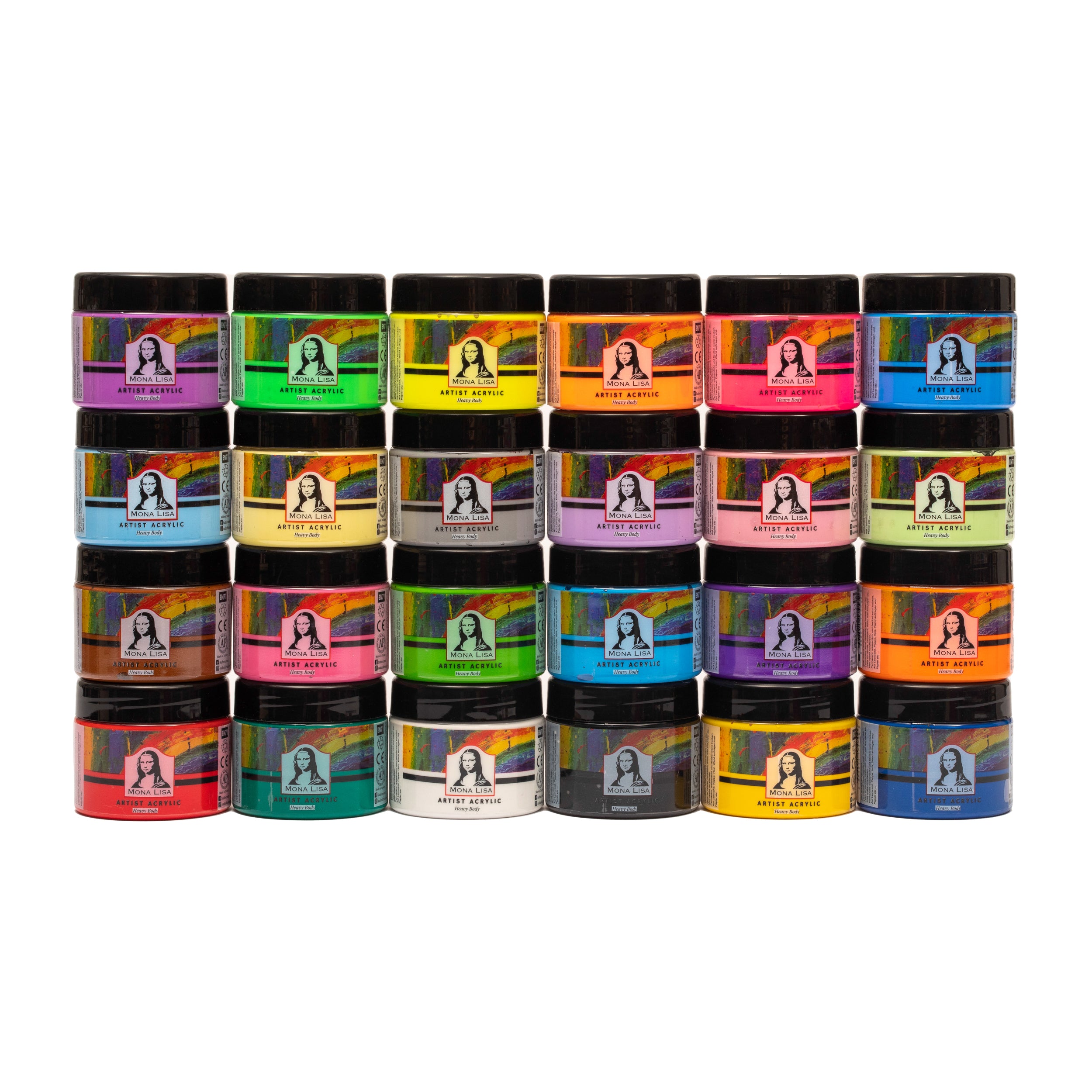 Südor Mona Lisa Acrylfarben Set 24x125ml