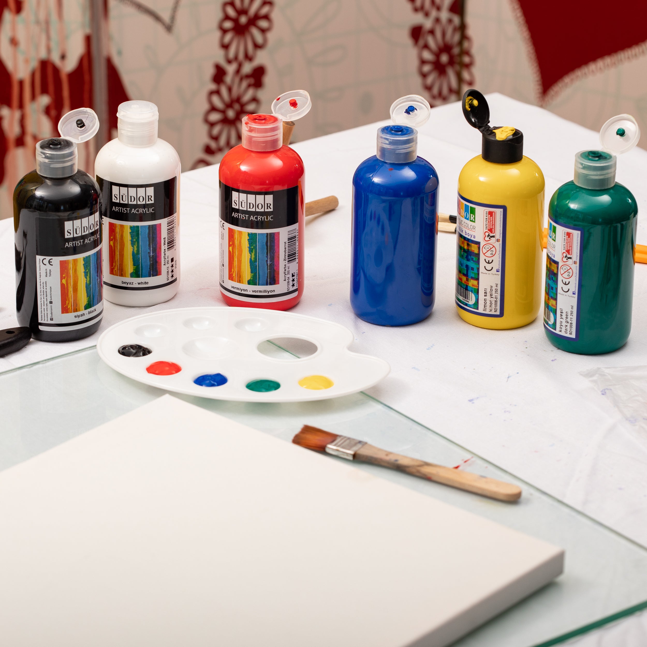 Südor Acrylfarben Set 6x250ml