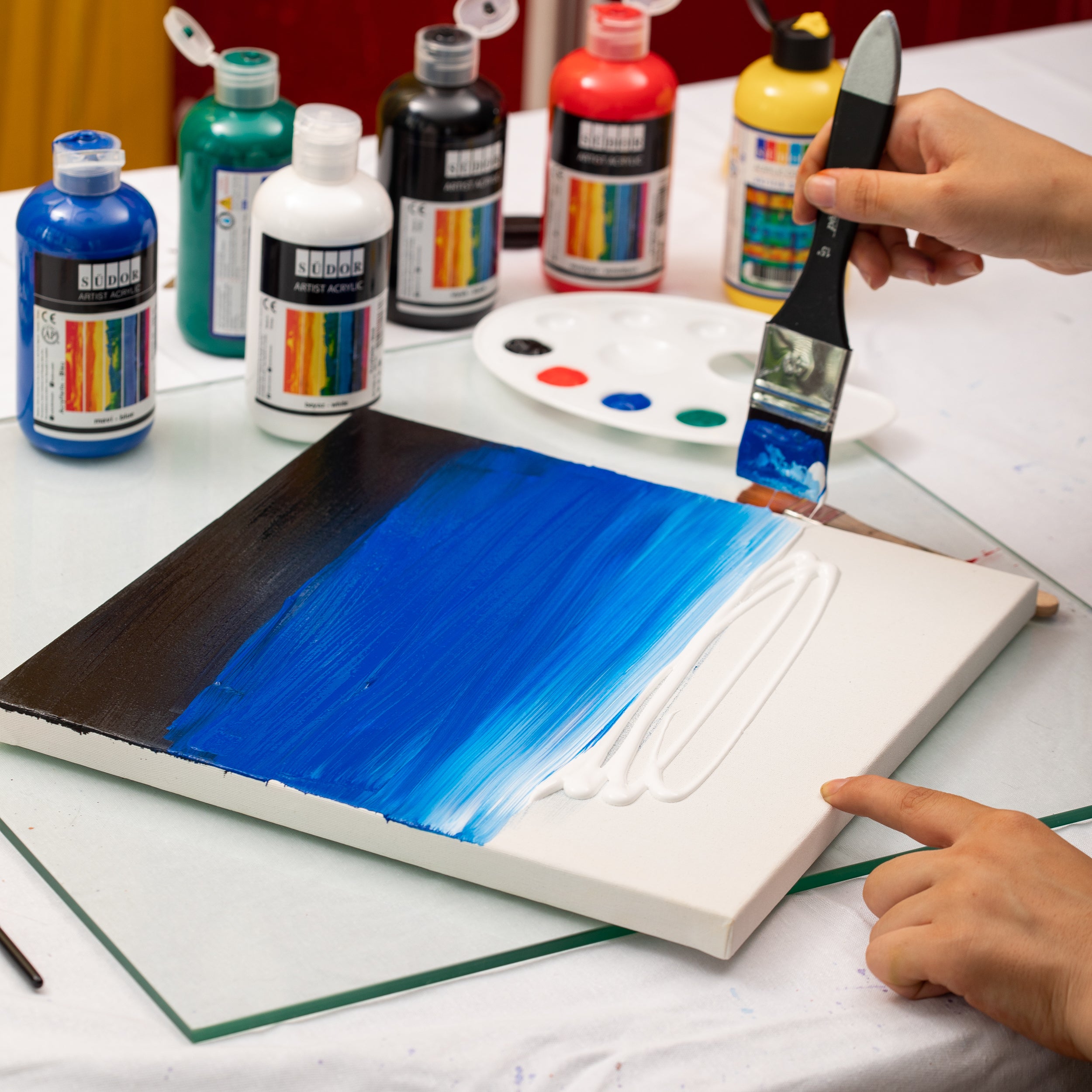 Südor Acrylfarben Set 6x250ml