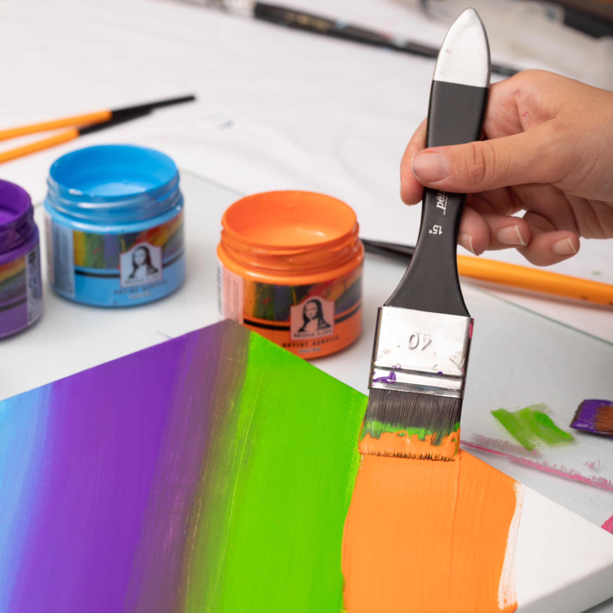 Südor Mona Lisa Acrylfarben Set 6x125ml (Sekundärfarben)