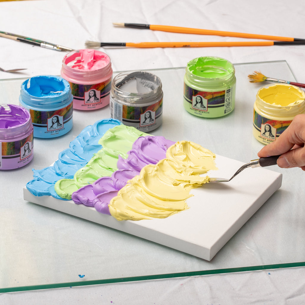 Südor Mona Lisa Pastell (Chalky) Acrylfarben Set 6x125ml