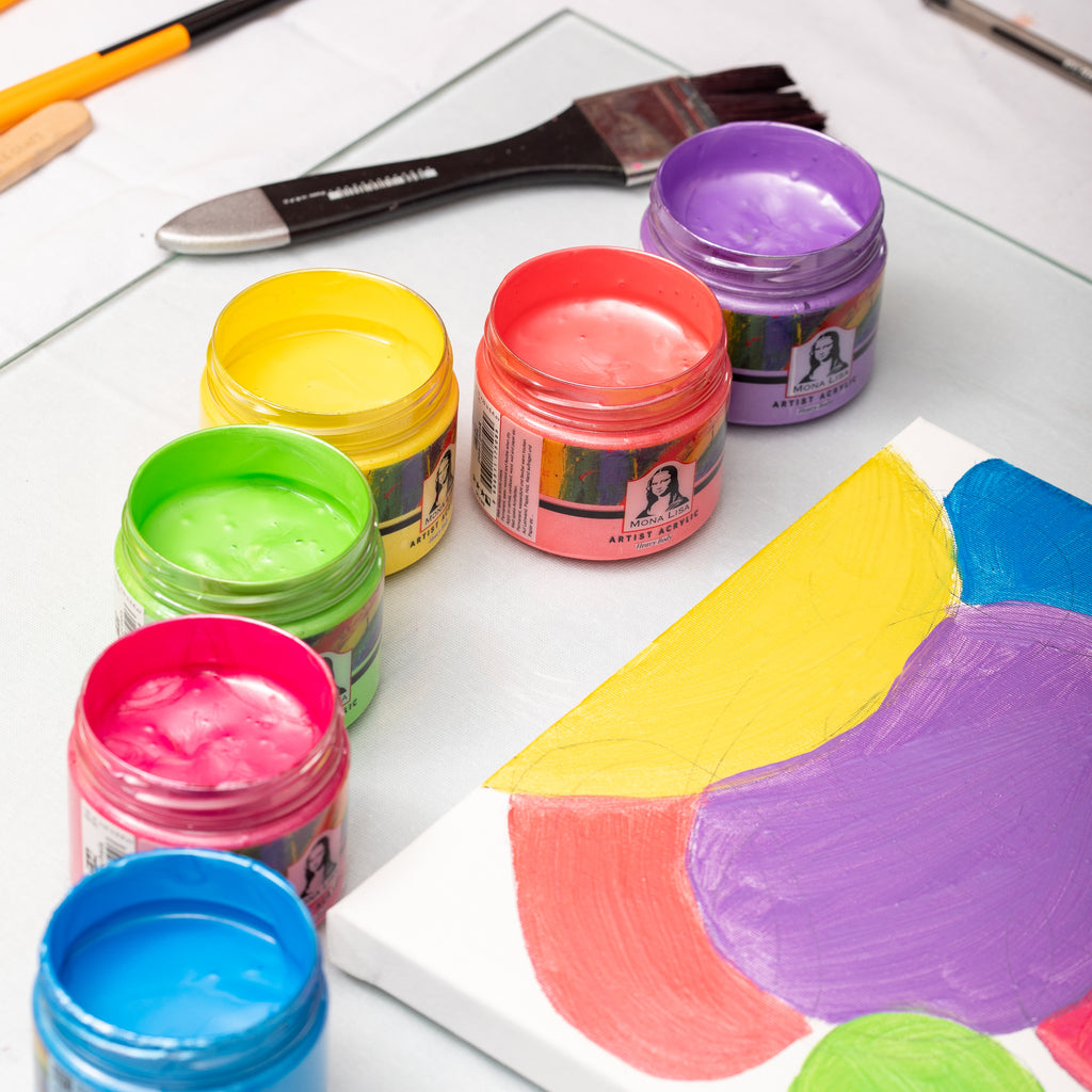 SÜDOR Mona Lisa Acrylfarben Set 6X125ml (Pearl)