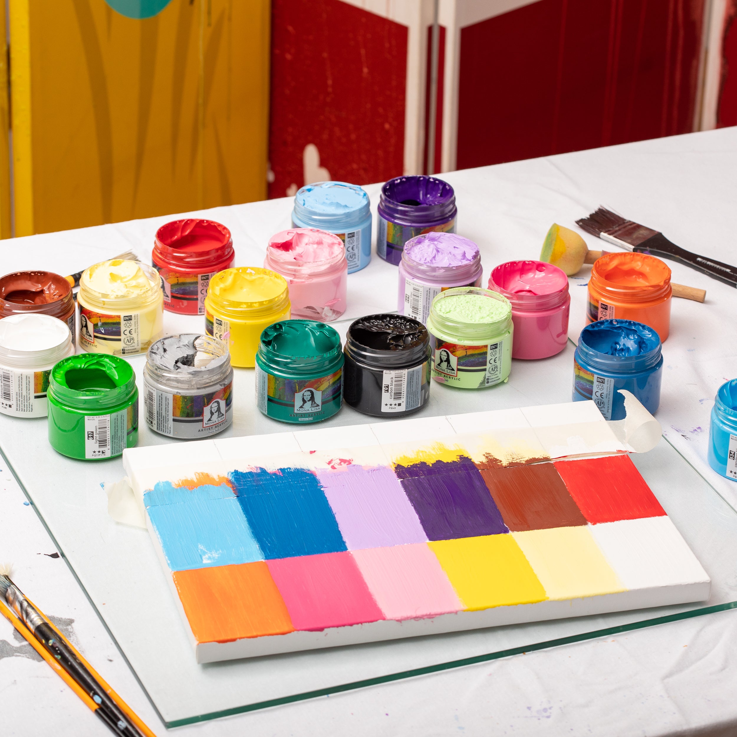 Südor Mona Lisa Acrylfarben Set 12x125ml