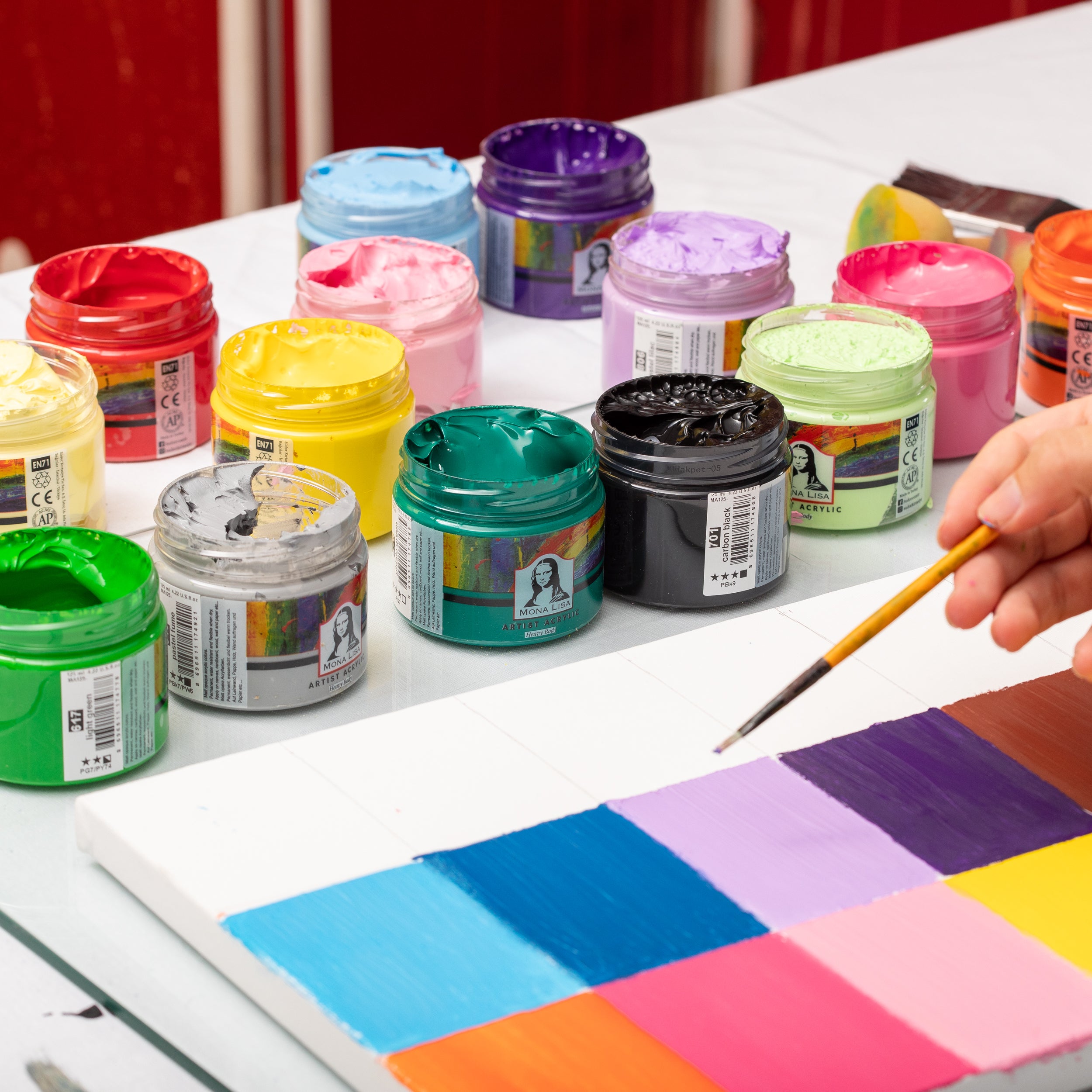 Südor Mona Lisa Acrylfarben Set 18x125ml