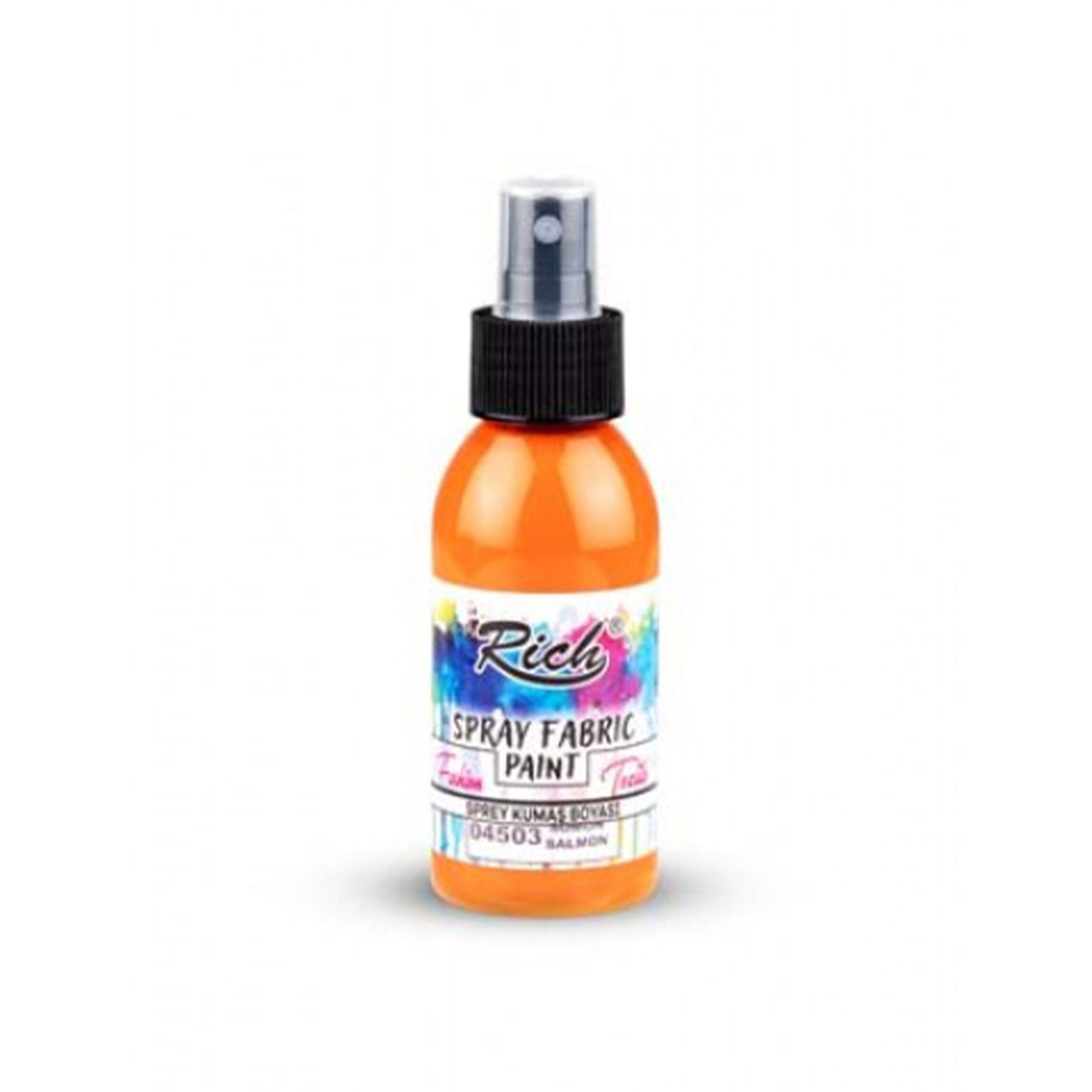 Rich Spray Fabric Paint Wasserbasierte Textilfarbe 60ml - 25 Farben