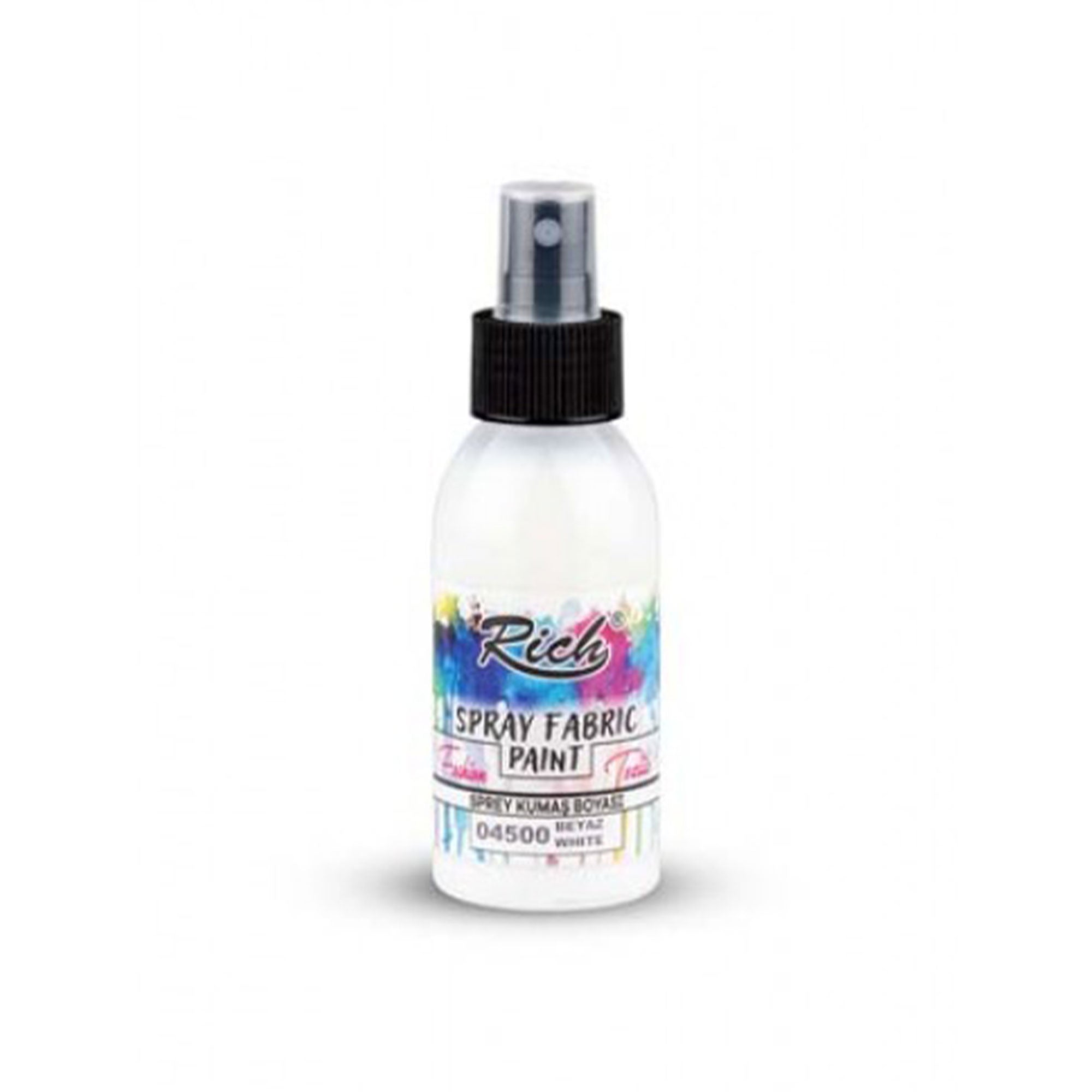 Rich Spray Fabric Paint Wasserbasierte Textilfarbe 60ml - 25 Farben