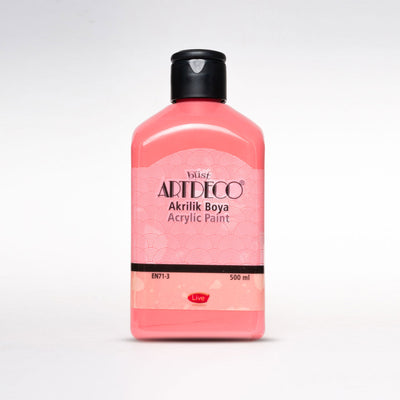 büstArtdeco Acrylfarbe 500 ml – Rosa
