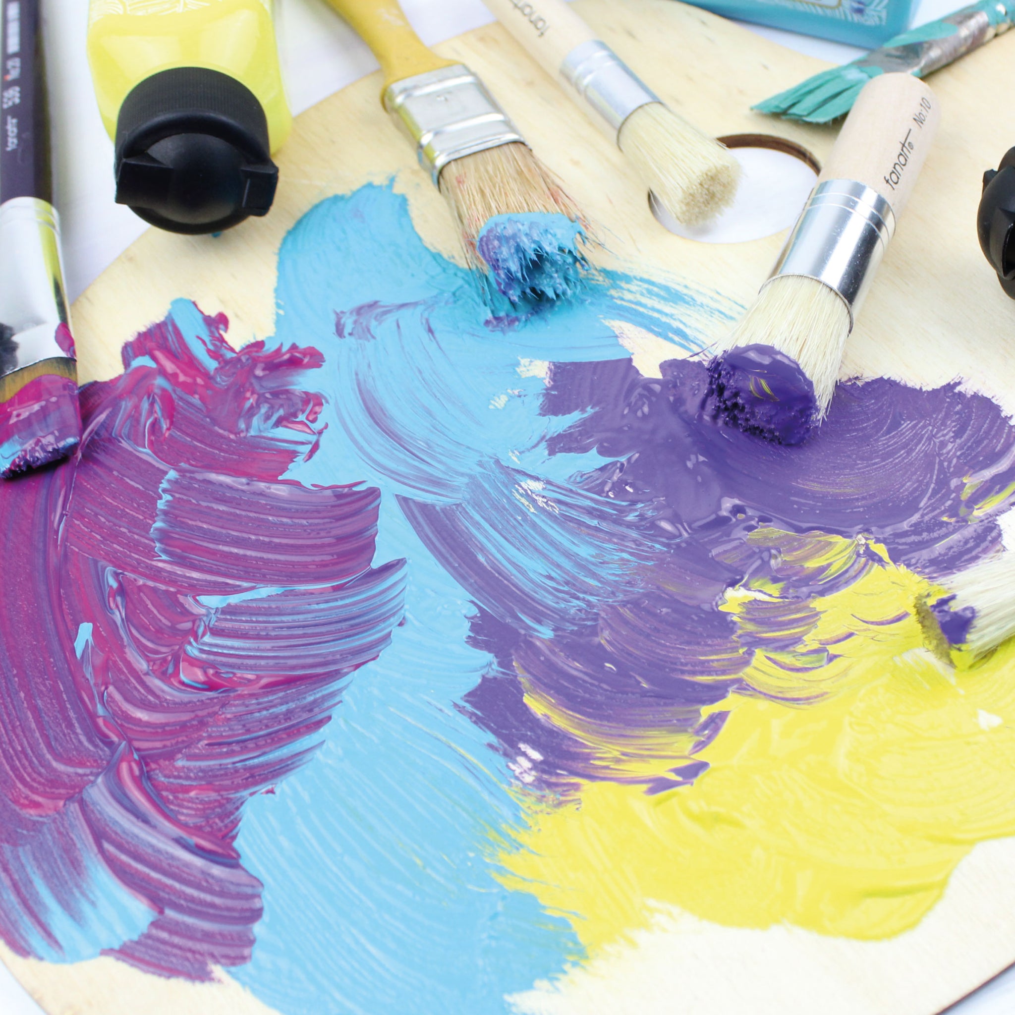 büst Artdeco-Acrylfarben-Set Gemischte Farben