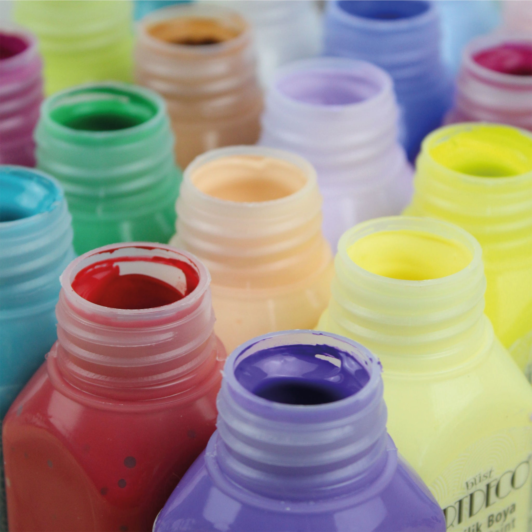 büst Artdeco-Acrylfarben-Set Gemischte Farben 12x75 ml