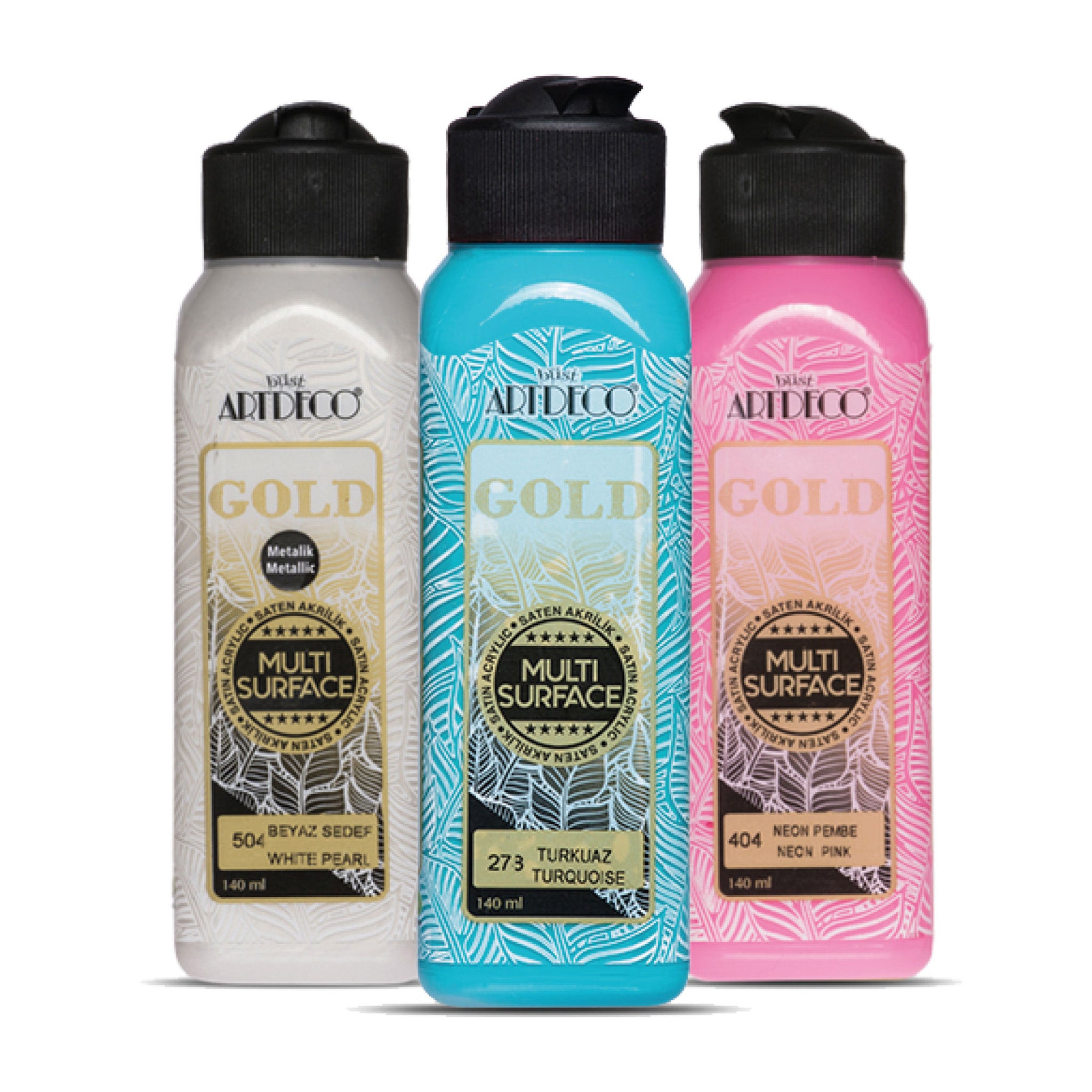 büst Artdeco Gold Acrylfarben-Set, Gemischte Farben