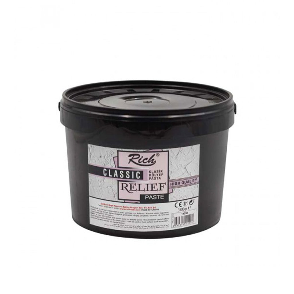Rich Classic Relief Paste - Strukturpaste für Relief-Effekte - 350gr/1200g/3500g