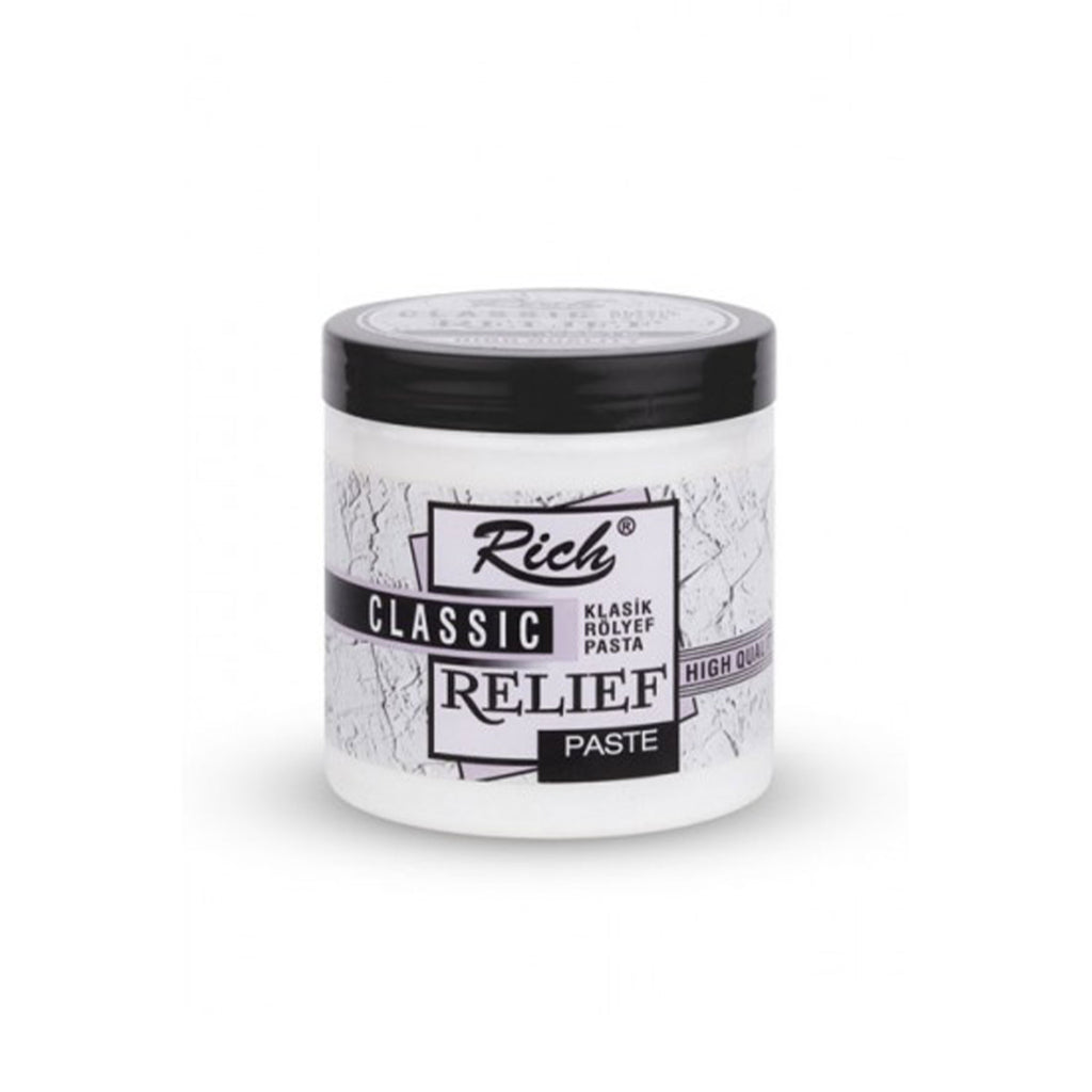 Rich Classic Relief Paste - Strukturpaste für Relief-Effekte - 350gr/1200g/3500g