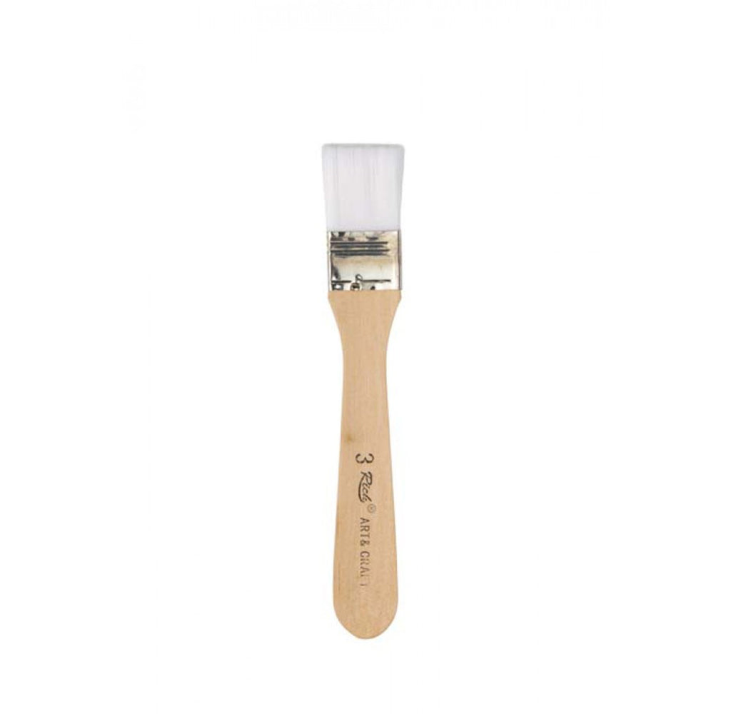 Rich Economic Set Brush - Borsten & Synthetikpinsel – Gelb und Weiß