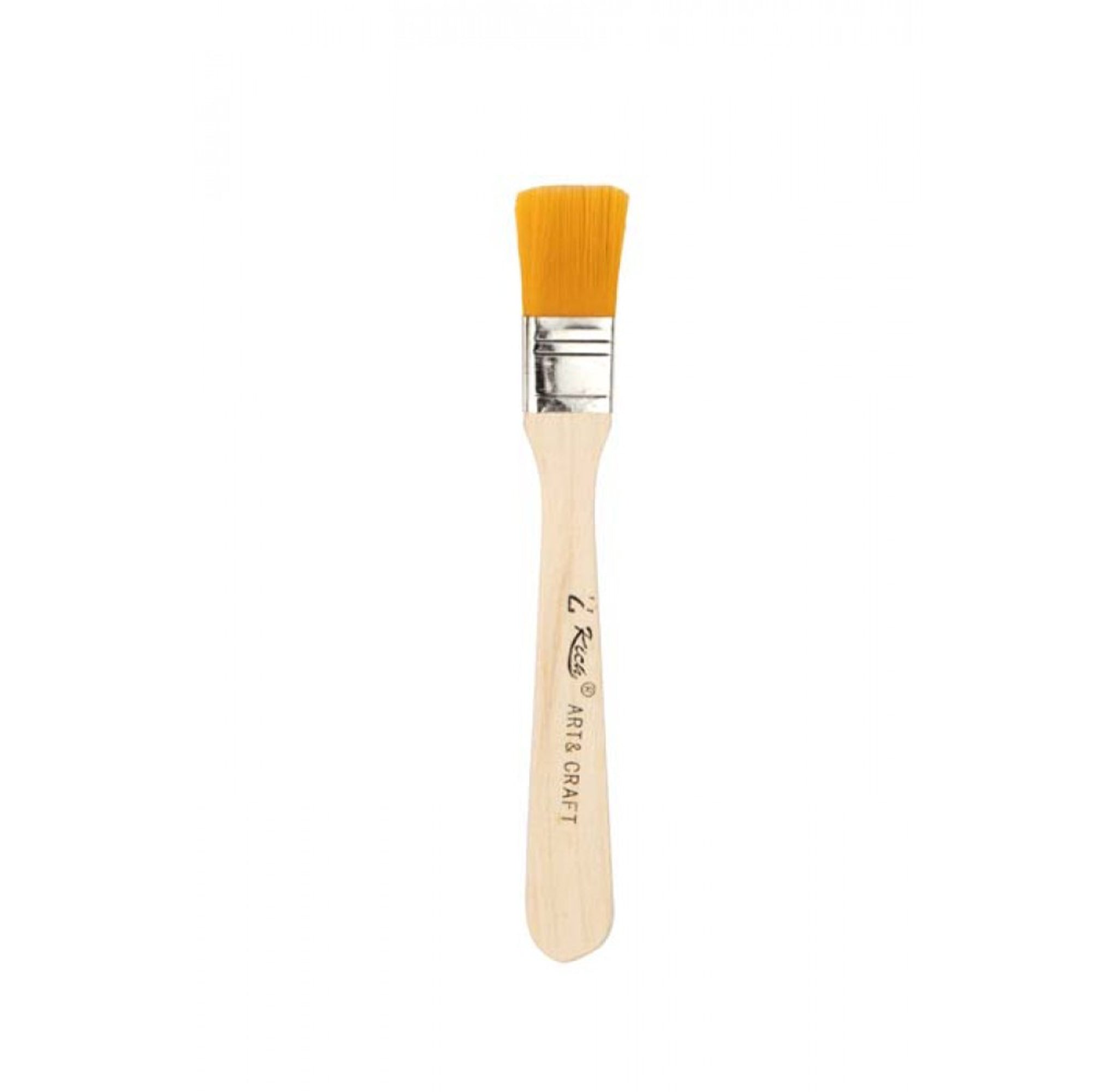 Rich Economic Set Brush - Borsten & Synthetikpinsel – Gelb und Weiß
