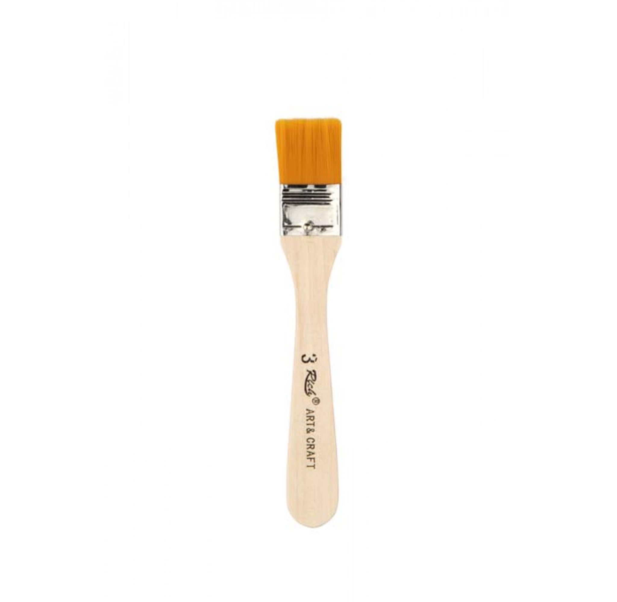 Rich Economic Set Brush - Borsten & Synthetikpinsel – Gelb und Weiß