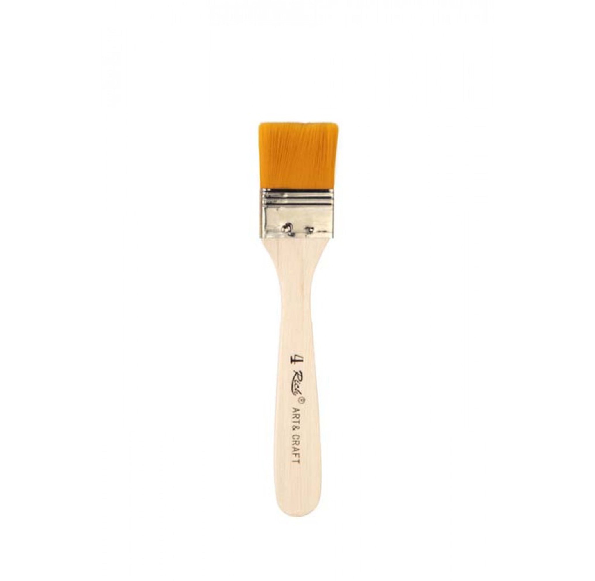Rich Economic Set Brush - Borsten & Synthetikpinsel – Gelb und Weiß