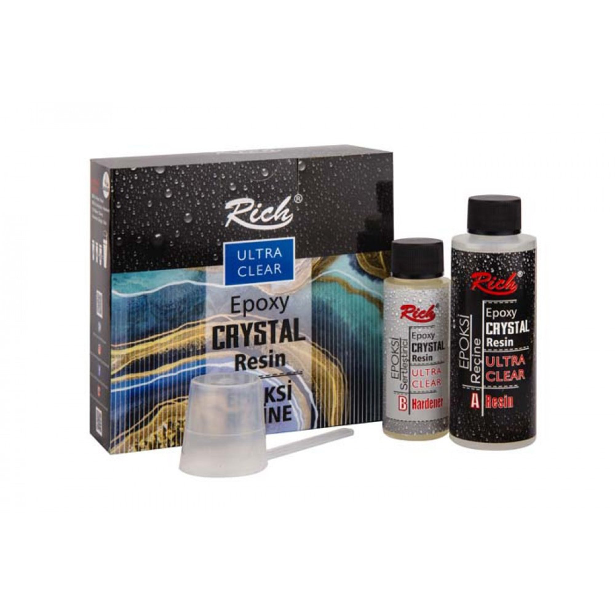 Rich Crystal Resin Epoxidfarbe Pigment - Neon & Perleffekt