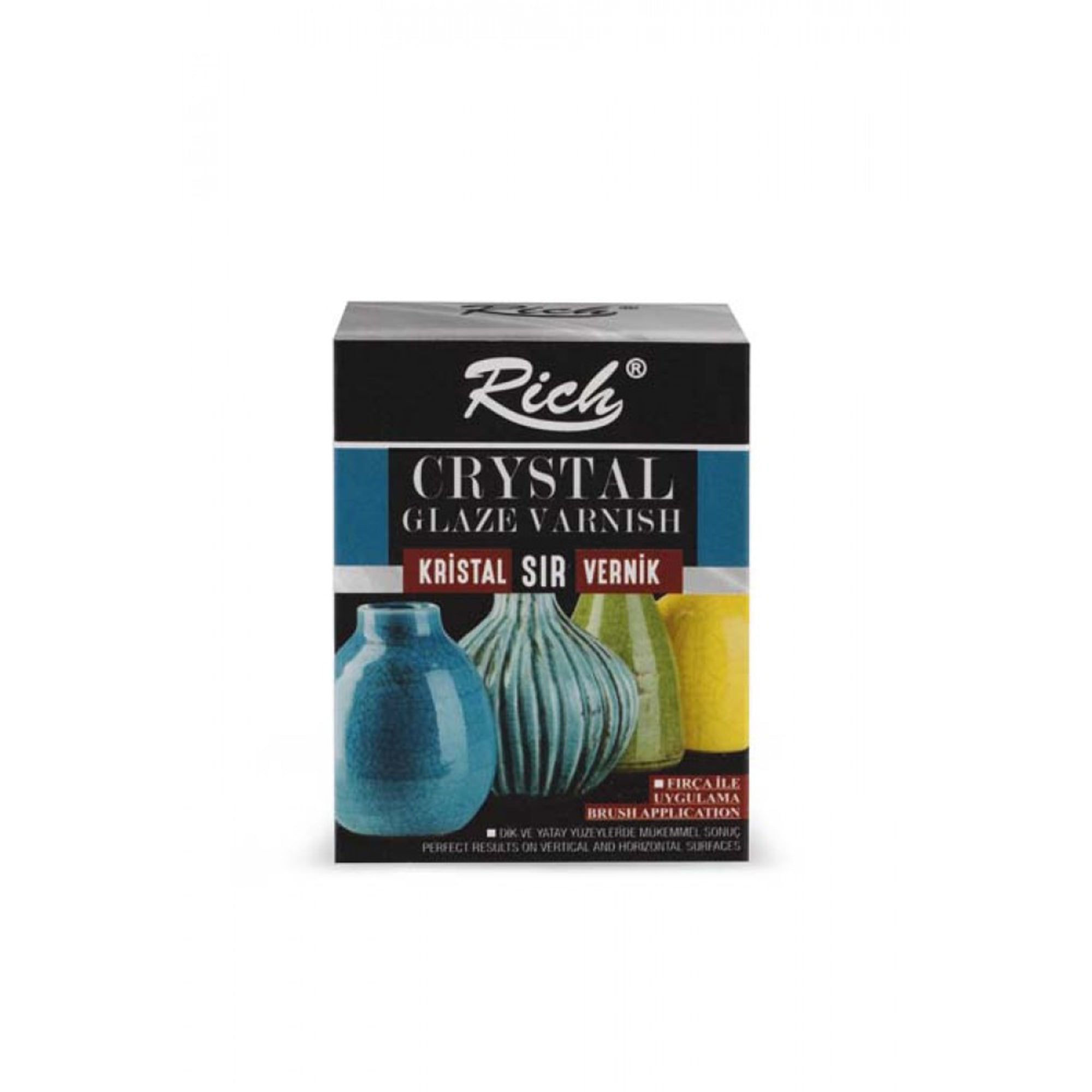 Rich Crystal Glaze Varnish 40+40 ml Klarlack
