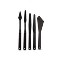 Plastic 5-Piece Spatula Set