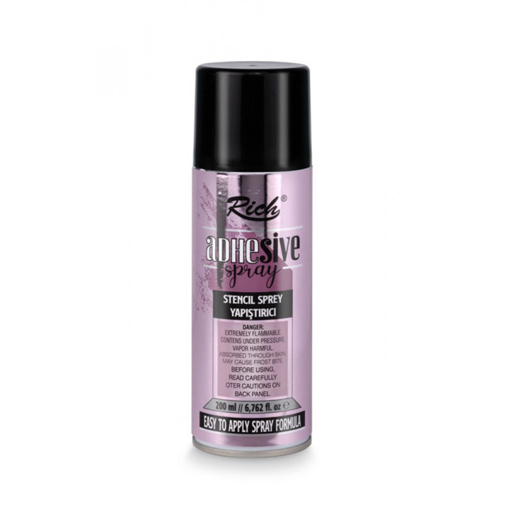 Rich Spray Adhesive 200ml - Stencil & Project Use